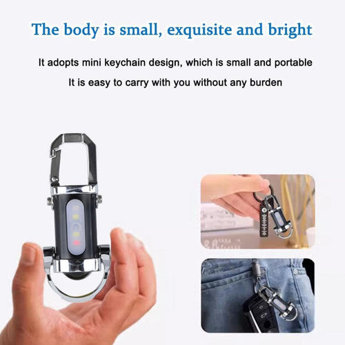 Ledsen™ KeychainFlashlight 1+1 GRATIS - Kraftfuld Pocket LED Nøglekæde Lommelygte