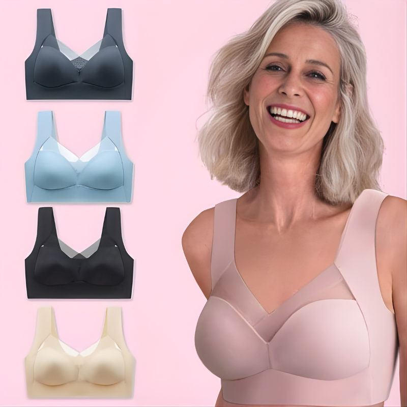 Icone™ CurveBra 1+1 GRATIS - Pustende Passform Trådløs Push-up BH