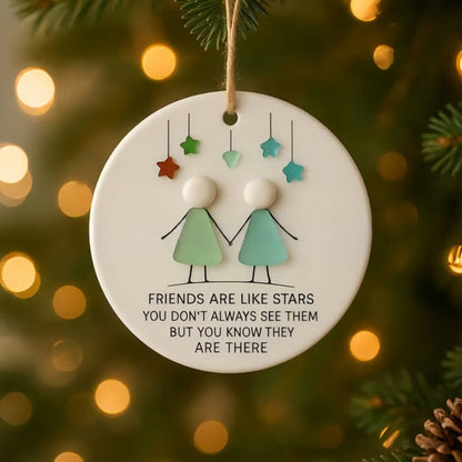 FriendshipOrnament: Charmerende Meningsfuld Erindrings Venskabs Ornament