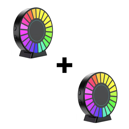 Ledsen™ MusicalDiffuser: Rytme LED Lydaktiveret Bil Lys Musikalsk Diffuser