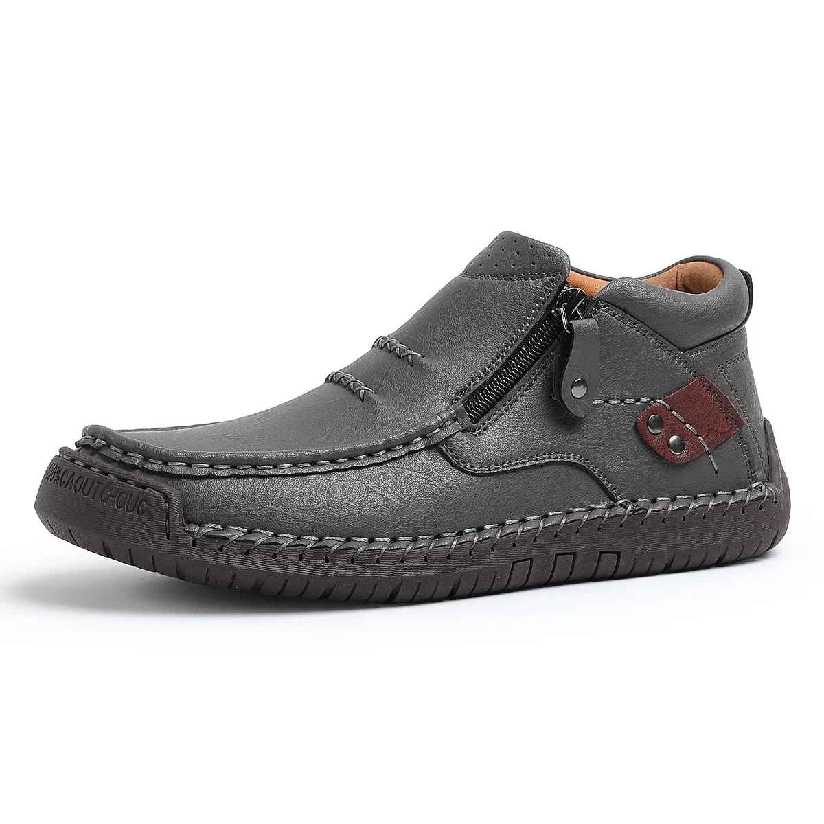 Happy™ ClassyBoots: Menns Stilfulle Lette Slip-On Retro Elegante Støvler