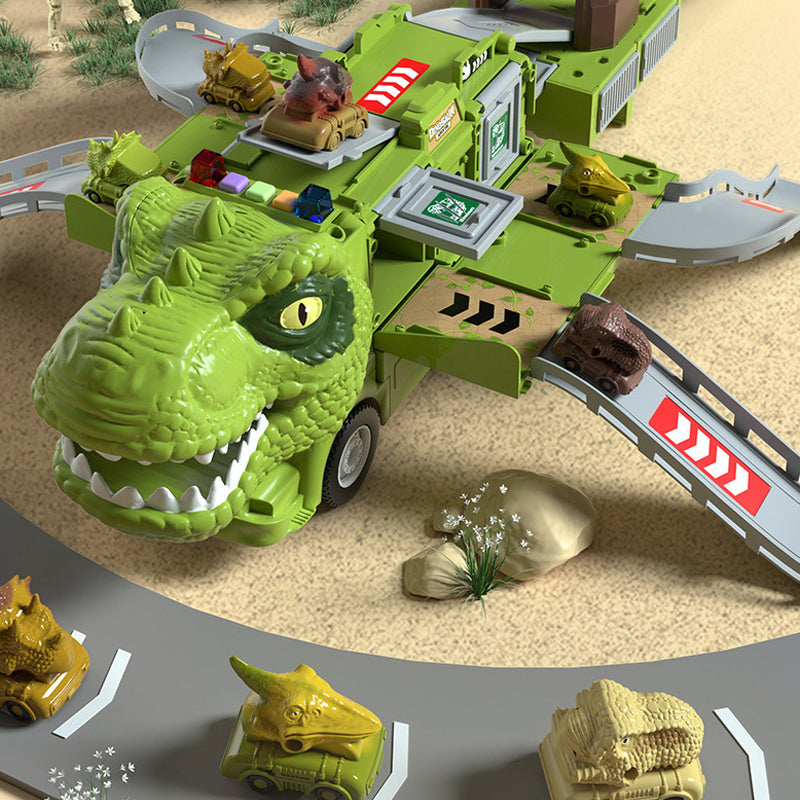 Kletshuts™ DinoTruck: Dinosaur Lastebil Lekesett Med Lys Og Musikk