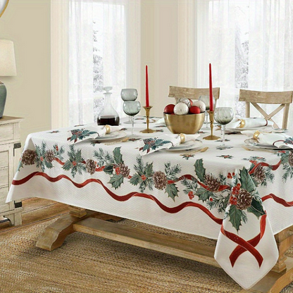 Globetrek° TableCovers: Slitesterk Rektangulær Julebordduker