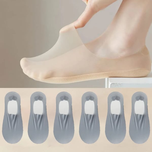 Happy™ InvisibleSocks - No Show Tynne Sokker