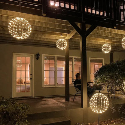 Ledsen™ ChristmasBall: LED Hengende Julekule Lys Til Utendørs Hage Dekorasjon