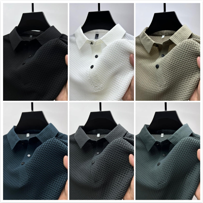 Icone™ BreathableShirt 1+1 GRATIS: Stilfull Pustende Kortarmet Skjorte for Menn