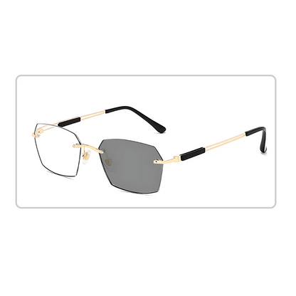 TintGlasses 1+1 GRATIS: Fotokromatiske Blålysblokkerende Tonede Lesebriller