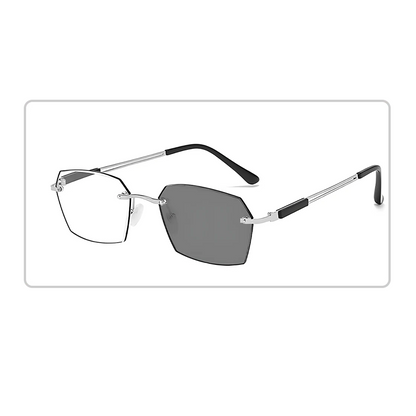 TintGlasses 1+1 GRATIS: Fotokromatiske Blålysblokkerende Tonede Lesebriller