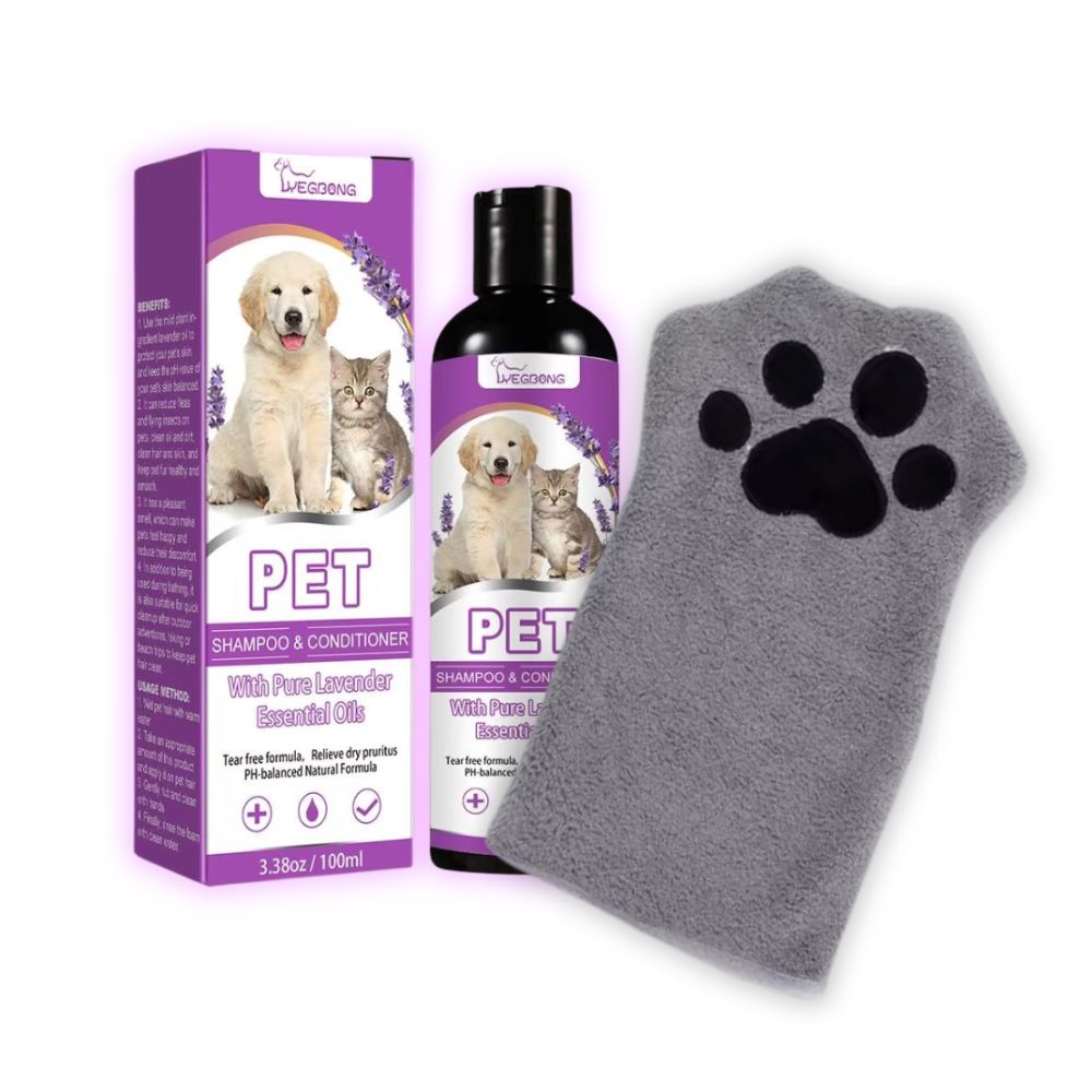 DogCatFri™ FreshPaws: Raskt Tørkende Friske Kjæledyrpoter Rengjørings- og Pleiesett