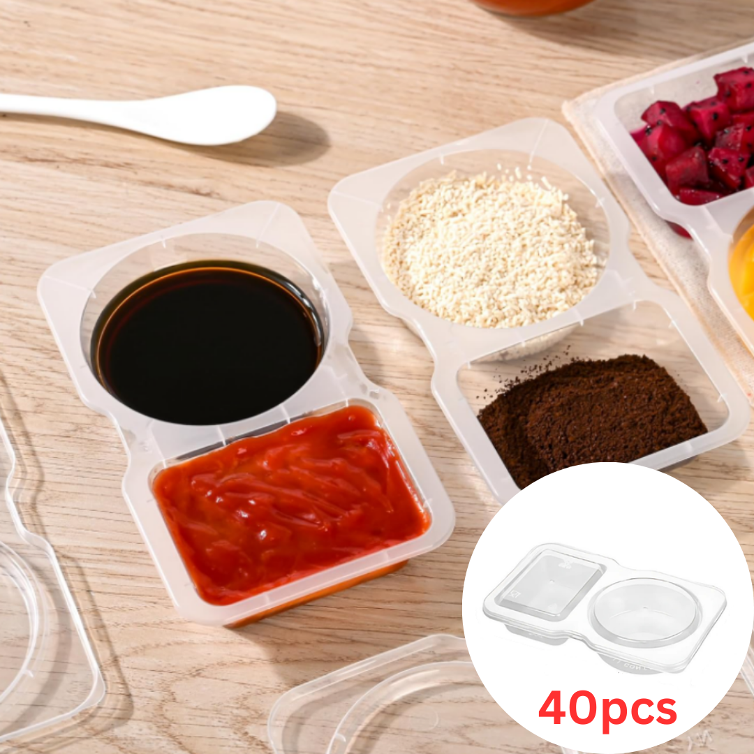 Globetrek° FoodContainer: Matbeholder med doble rom