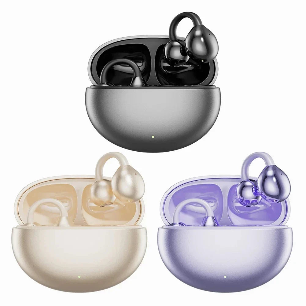 Clip-OnEarphone: Multifunksjon Klar lyd Komfortabel Clip-On Øretelefon