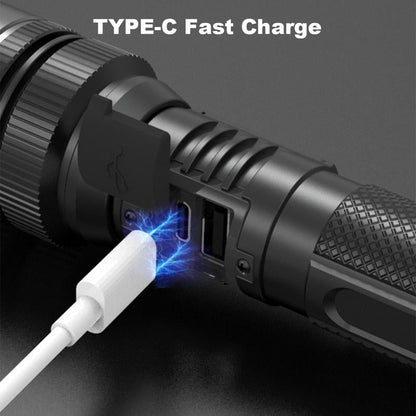 Ledsen™ AdjustableFlashlight: Ultrabright Oppladbar Lommelykt Med Justerbar Stråle