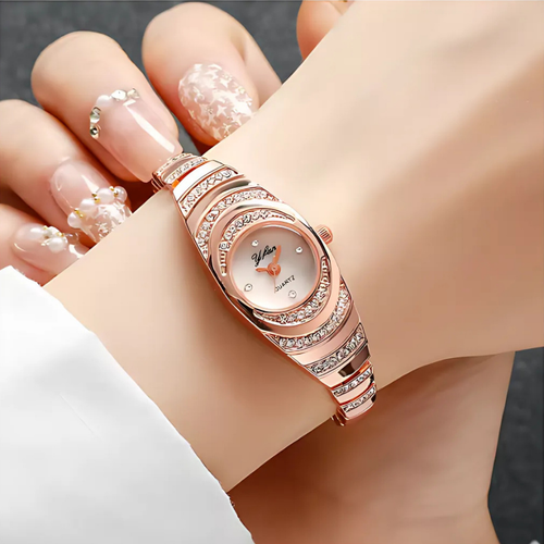 Jewelance™ ElegantWatch: Elegant Moderne Dameklokke Med Gaveeske