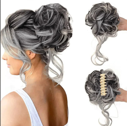 Rose® CurlyBun: Øyeblikkelig Krøllet Knute Hårklemme