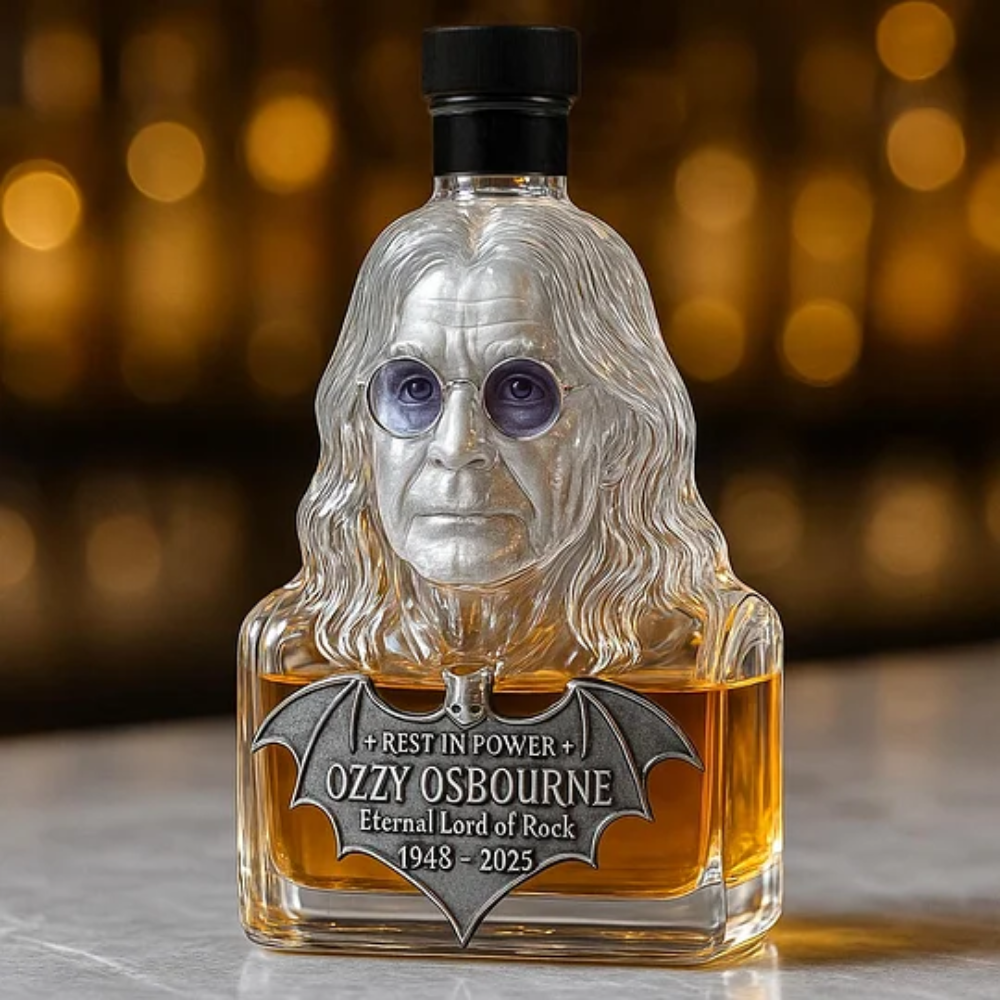 LiquorBottle™: Ozzy Osbourne Begrenset Utgave Hyllest Karaffel Spritflaske