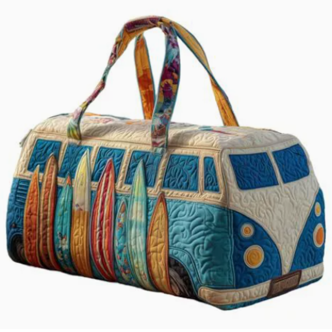 Icone™ DuffleBag: Levende Hippie Stil Multifunktionel Rejse Duffletaske