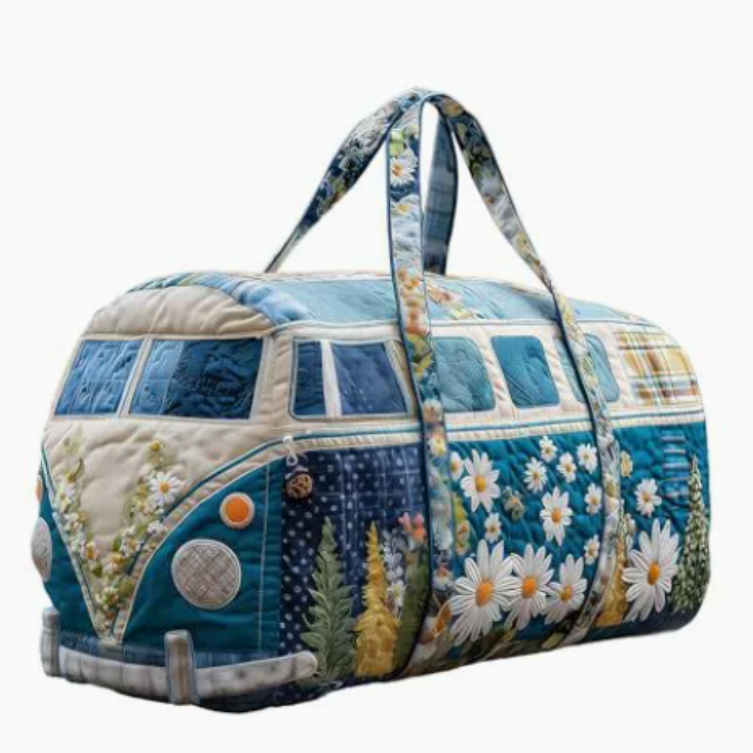 Icone™ DuffleBag: Levende Hippie Stil Multifunktionel Rejse Duffletaske