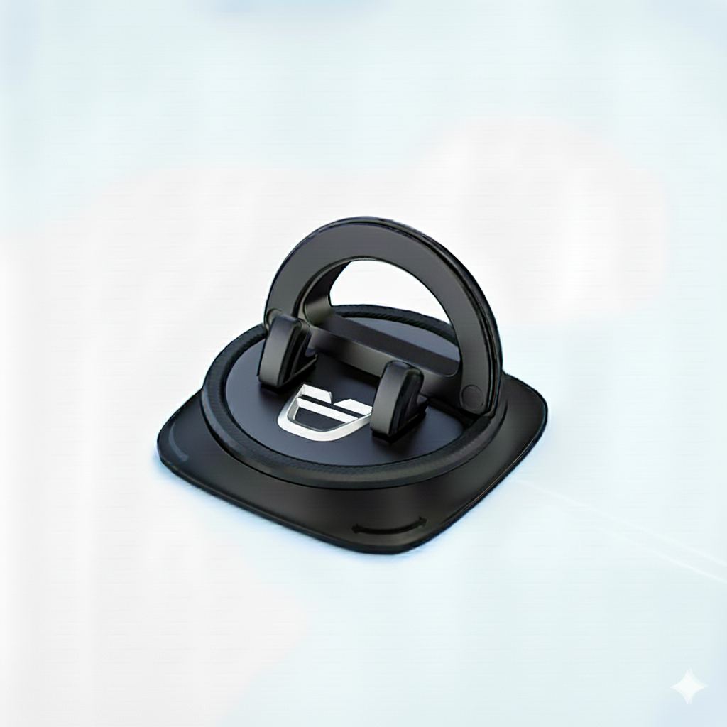 Holder360° MobileHolder: Sklisikker Dashboard Mobilholder Med 360° Rotasjon