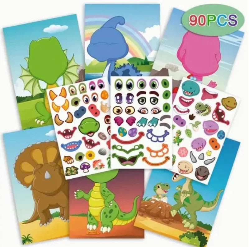Kletshuts™ StickerBook 1+1 GRATIS: DIY Klistremerke Bokhåndverk For Gutter Og Jenter