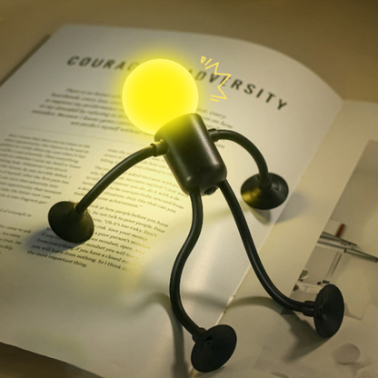 Ledsen™ FigureLamp 1+1 GRATIS: Mykt Lys Fleksibel Figur Nattlampe