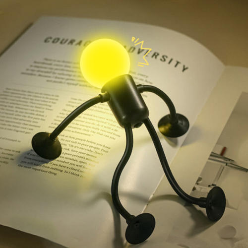 Ledsen™ FigureLamp 1+1 GRATIS: Mykt Lys Fleksibel Figur Nattlampe