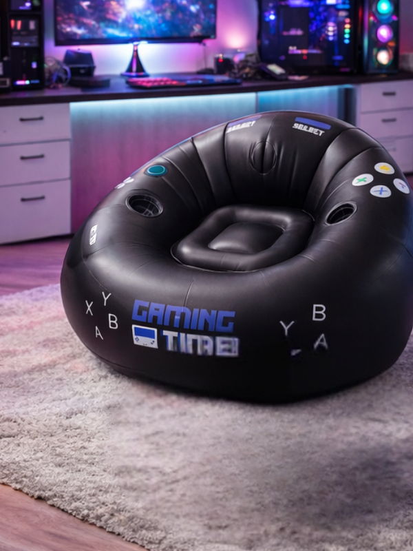 InflatableSeat: Enkel Oppbevaring Koselig Bærbar Gaming Oppblåsbar Stol