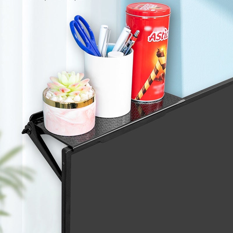 GlideHold® TopShelf: Multifunksjonell Skjerm Topphylle Oppbevaring