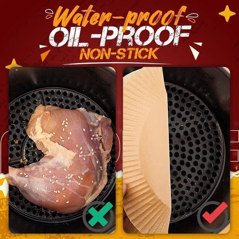 Globetrek° AirFryerLiner: Airfryer Engangs Papirforing