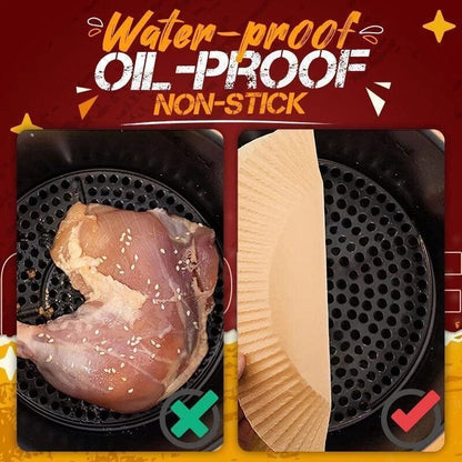 Globetrek° AirFryerLiner: Airfryer Engangs Papirforing