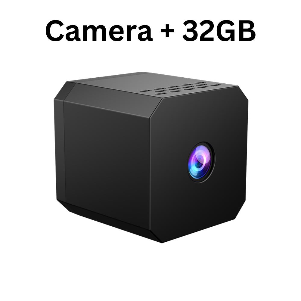 Globetrek° CompactCamera: Trådløs HD Natsyn Hjem Monitor Kompakt Kamera