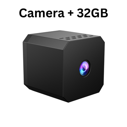 Globetrek° CompactCamera: Trådløs HD Natsyn Hjem Monitor Kompakt Kamera