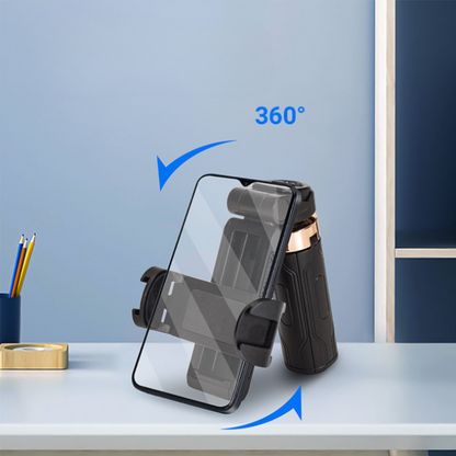 Holder360° CameraPod - Ultrastabilt Mini Kamerastativ Med Gratis Lys