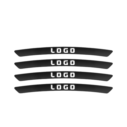 WheelDecals 1+1 GRATIS - Nem At Påføre Hjul Decals Bil Logo Fælg Klistermærker