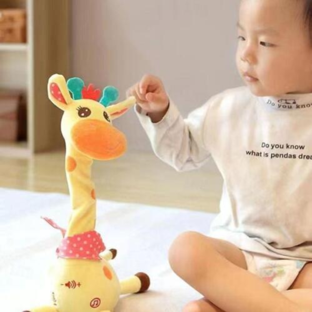 Kletshuts™ DancingGiraffe: Interaktiv Musikk Lek Og Dansende Sjiraff Barneleke