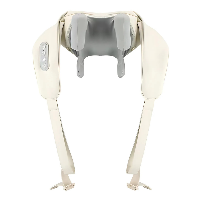 NeckMassager: Beroligende Varme Avslappende Nakke- og Skuldermassasjeapparat