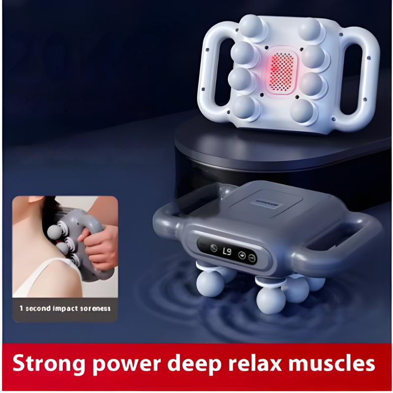 MuscleMassager: Multi Hode Slagverk Dyp Vev Muskelmassasjeapparat