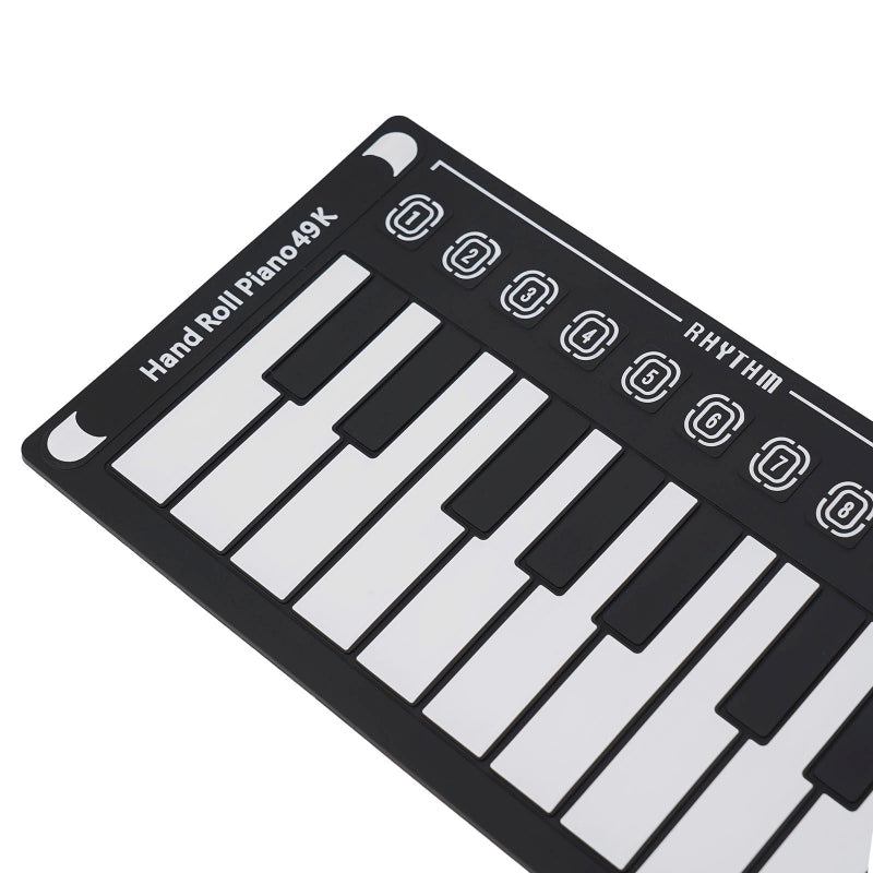Kletshuts™ PortablePiano: Letvægts Musik Rul-Op Bærbar Klavertastatur
