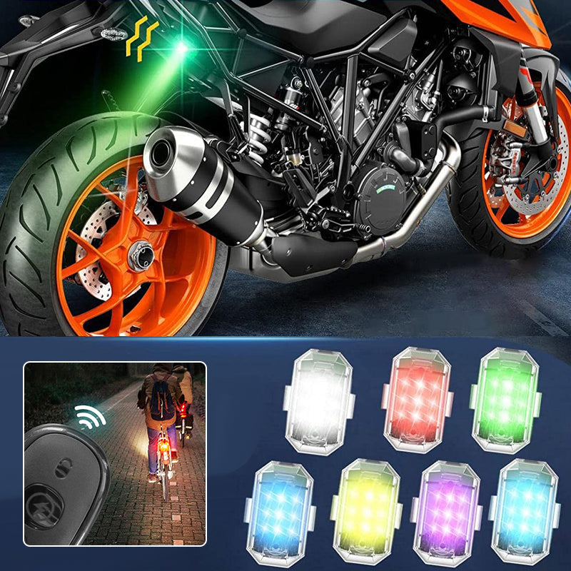 Ledsen™ FlashingLight: Trådløst Fjernstyrt LED Blinkende Lys