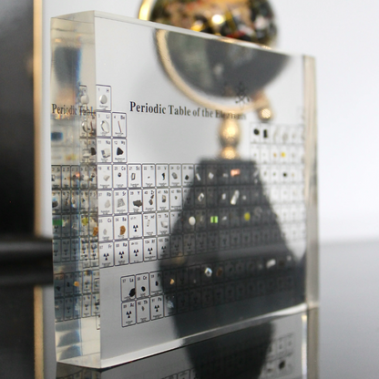 Ledsen™ PeriodicTable: Glass Periodisk Tabell Elementer Med Lys