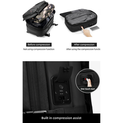 Icone™ CompressionBag: Plassbesparende Kompresjons Vakuum Reiseveske