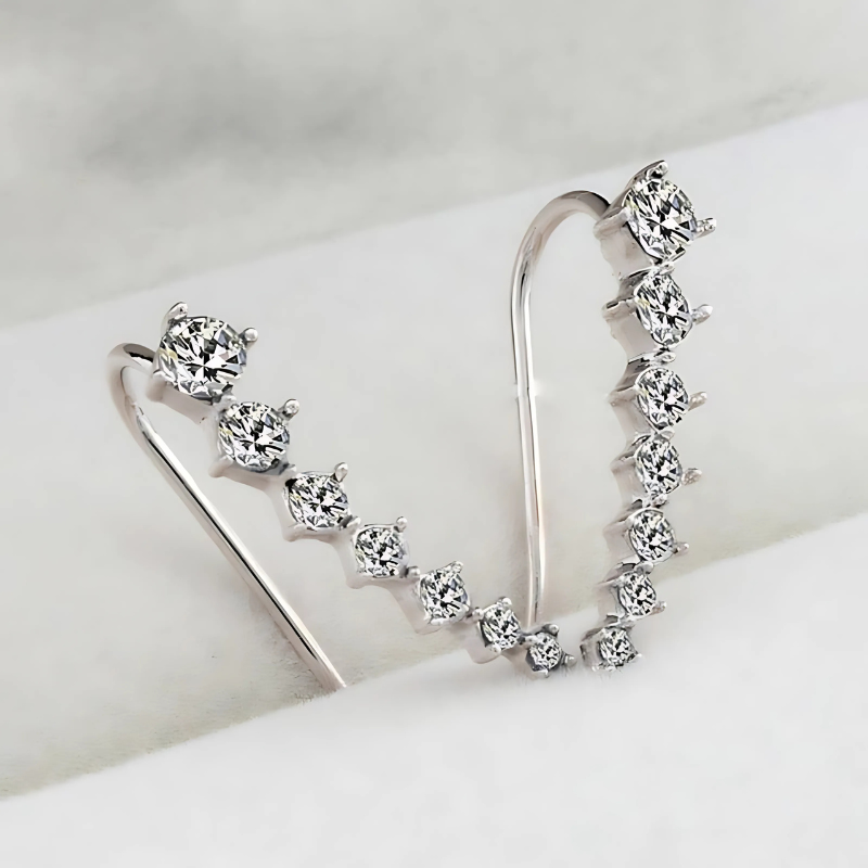 Jewelance™ ClipEarrings 1+1 GRATIS: Lange Elegante Klips Øredobber I Gaveeske
