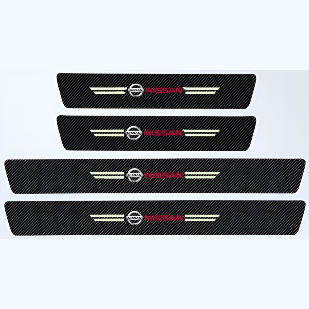 StepGuards 1+1 GRATIS: Ridsefast Universel Pasform Trin Beskyttere Bil Dør Trin Beskytter