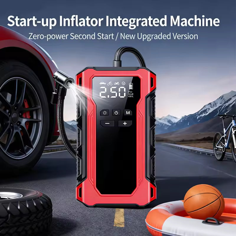 PowerStarter™ - Holdbar Heavy-Duty Let-At-Bruge Bærbar Strømstarter