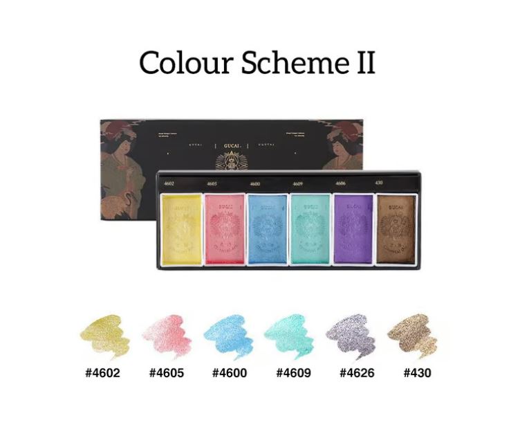 WatercolorPaint - Høy Kvalitet Pigment Akvarellmaling Sett