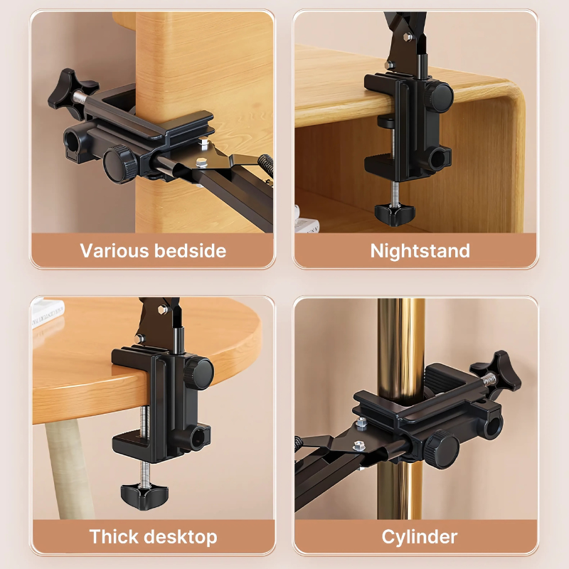 Holder360° PowerHold - Universell Telefon og Nettbrett Justerbar Holder