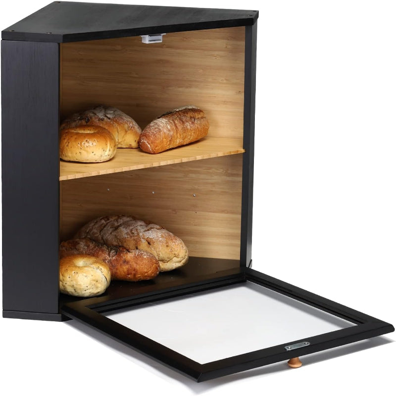 UltiFurni® CornerCabinet: Pladsbesparende Smart Pantry Opbevarings Hjørneskab