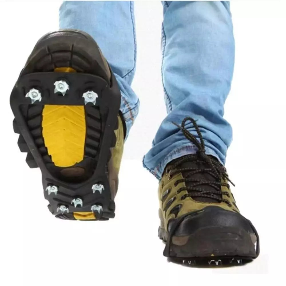 ShoeGrips 1+1 GRATIS: Holdbare Anti-Skli Sikre Utendørs Gå-Sko Grips