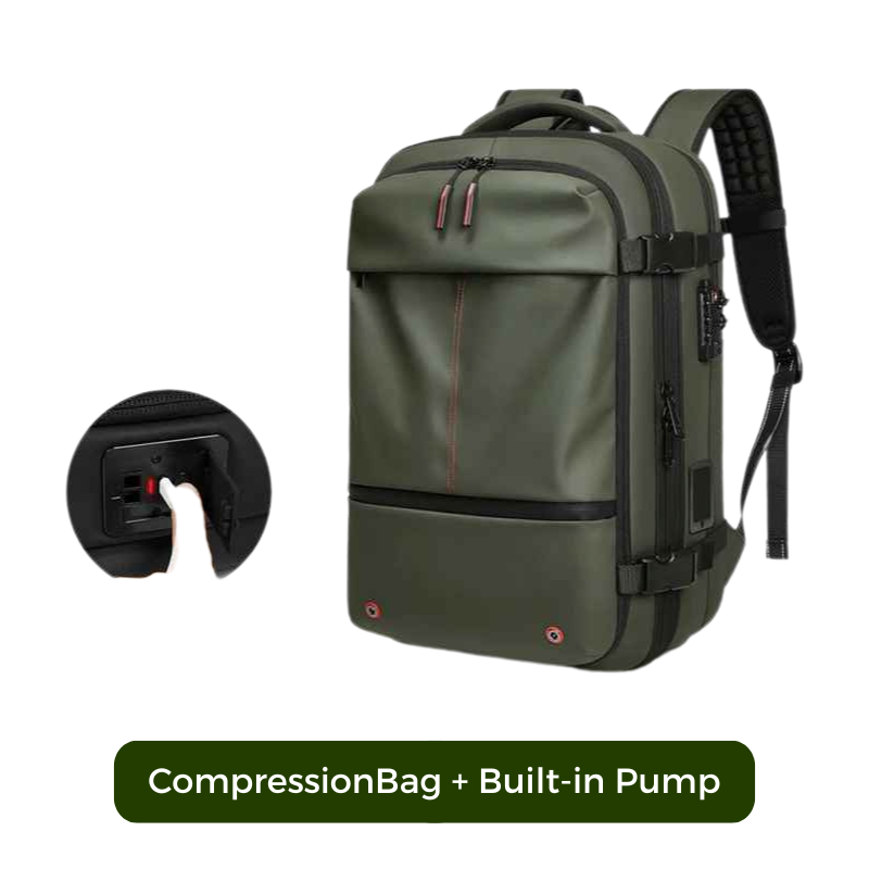 Icone™ CompressionBag: Plassbesparende Kompresjons Vakuum Reiseveske