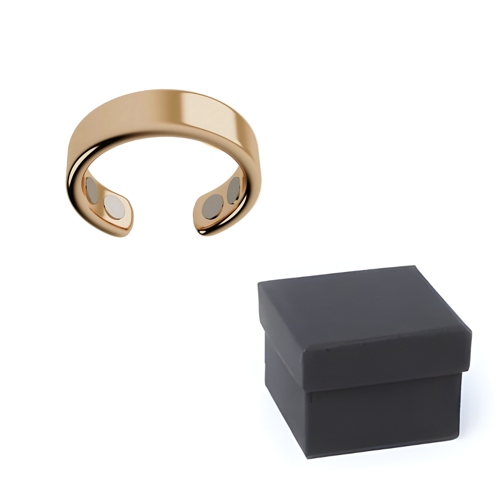 Jewelance™ TherapyRing 1+1 GRATIS: Magnetisk Terapi Og Avslapningsring