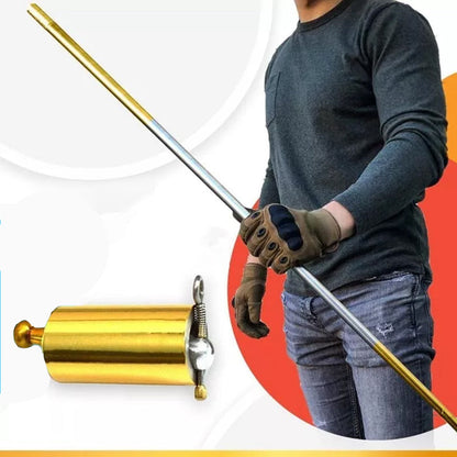 DefenseStick - Uttrekkbar Teleskopisk Metall Forsvarsstang